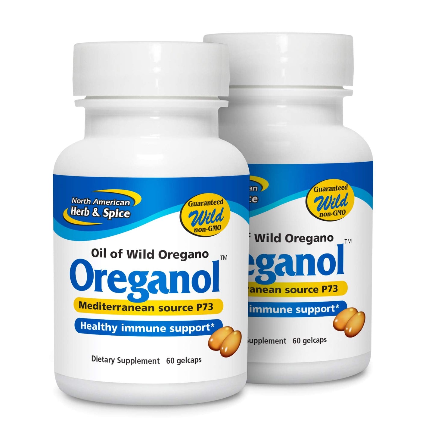 Oreganol P73 2 Pack (60 Softgels) | Immune Support | Non-GMO