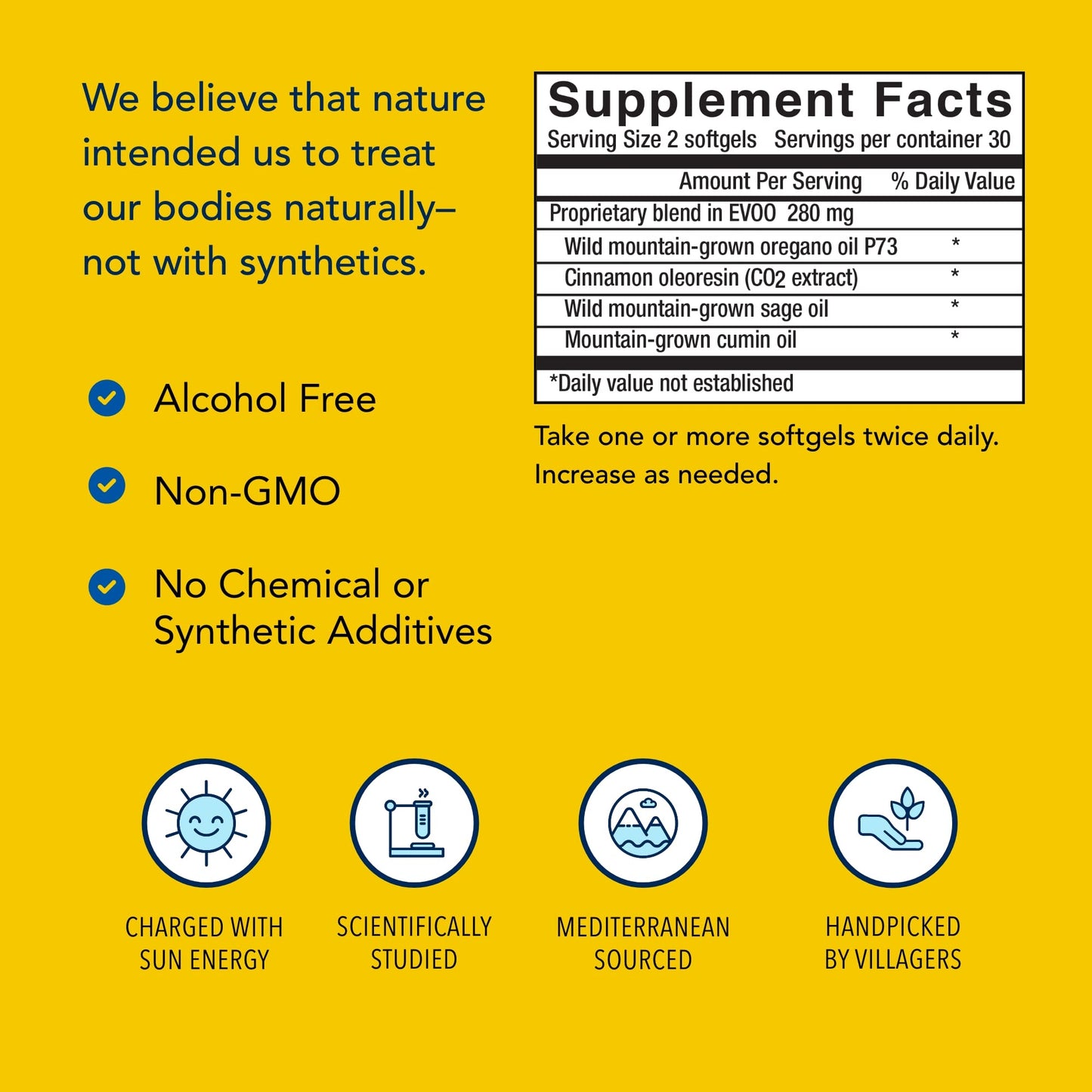 OregaResp P73-60 Softgels – Immune & Respiratory Support (Non-GMO) – 30 Servings