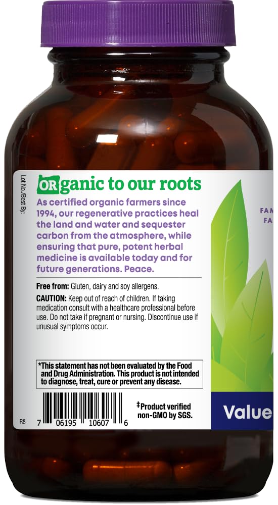 Oregon's Wild Harvest Organic Ashwagandha Non-GMO - 180-Count Capsules