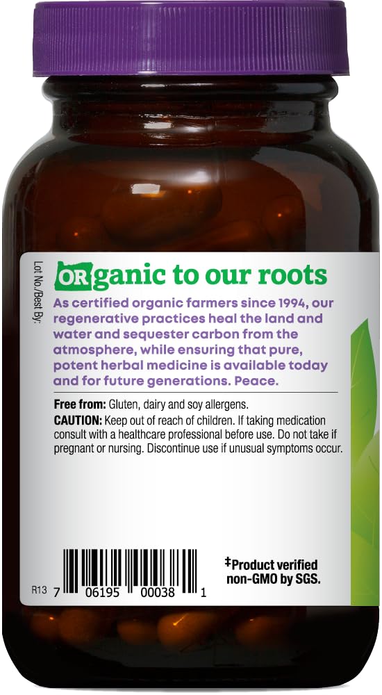 Organic Oregon Grape Berberine Supplement 1140 mg – 90 Count | Oregon's Wild Harvest