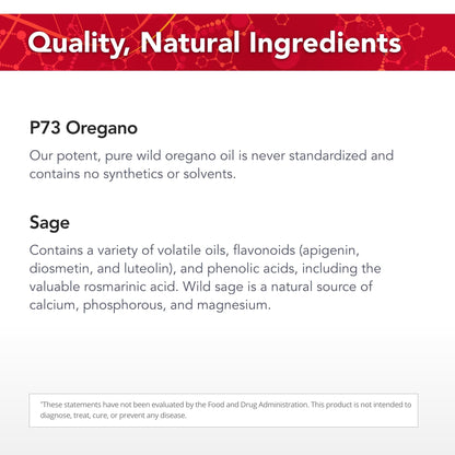 Physician's Strength OregaSmile Toothpaste, Mint - 3.4 oz - P73 Oregano - Fluoride & Glycerin Free