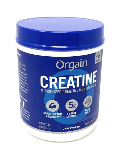 Orgain 5g Micronized Creatine Monohydrate - Unflavored, 1.48 lbs