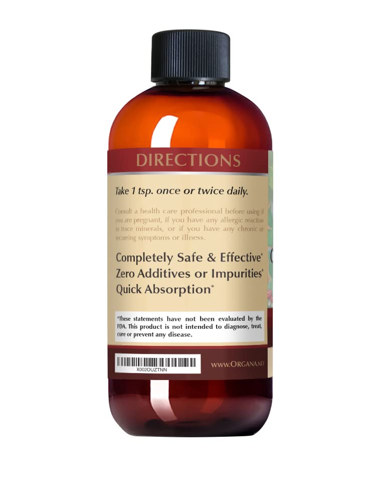 Organa Pure Crystalline Liquid Copper Supplement – 30 PPM, High Absorption