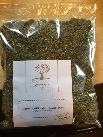 Organic Bio Herbs Dried Blackberry Leaves – 6 Oz | 100% Natural, Non-GMO, Additive-Free