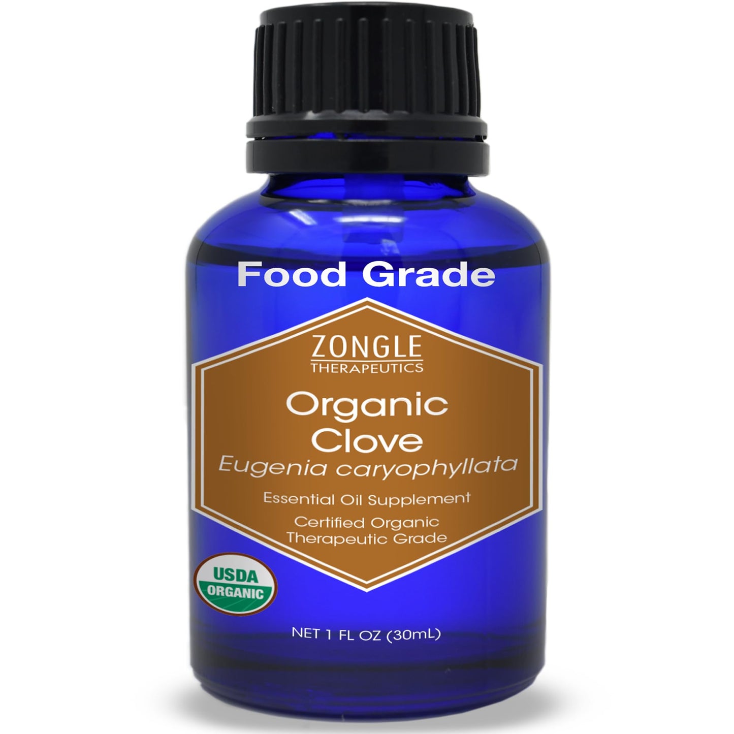Organic Clove Oil – Food Grade for Teeth & Gums (1 OZ) | Zongle Therapeutics