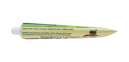 Organic Essential Palace Herbal Toothpaste – 5 in 1, Non Fluoride, Vegetable Base