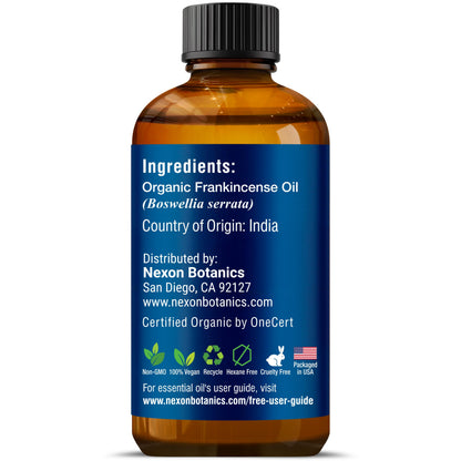 Organic Frankincense Essential Oil 30 ml | Nexon Botanics - Pure & Natural