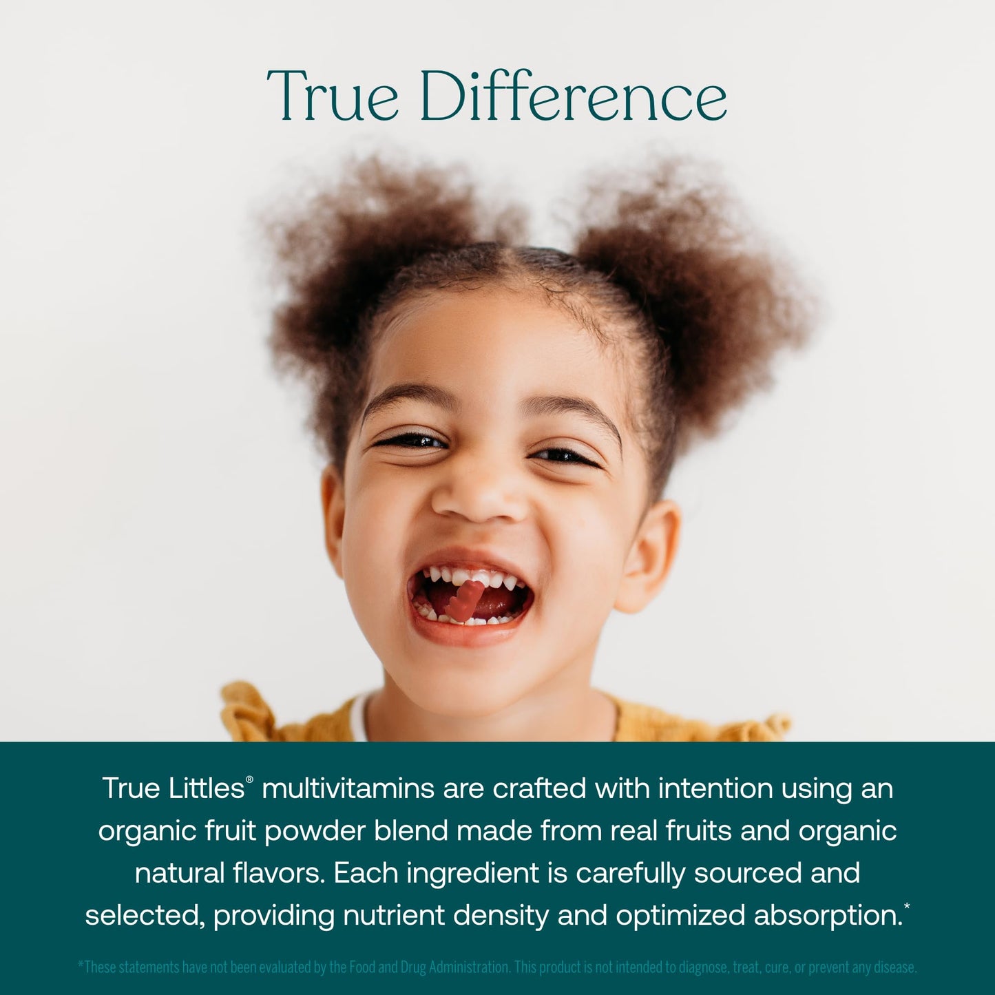 True Grace True Littles Daily Kids Multivitamin - 60 Pectin Gummies | Lutemax Kids Lutein, Vitamin D3 + K2 | Vegan & Allergen Free