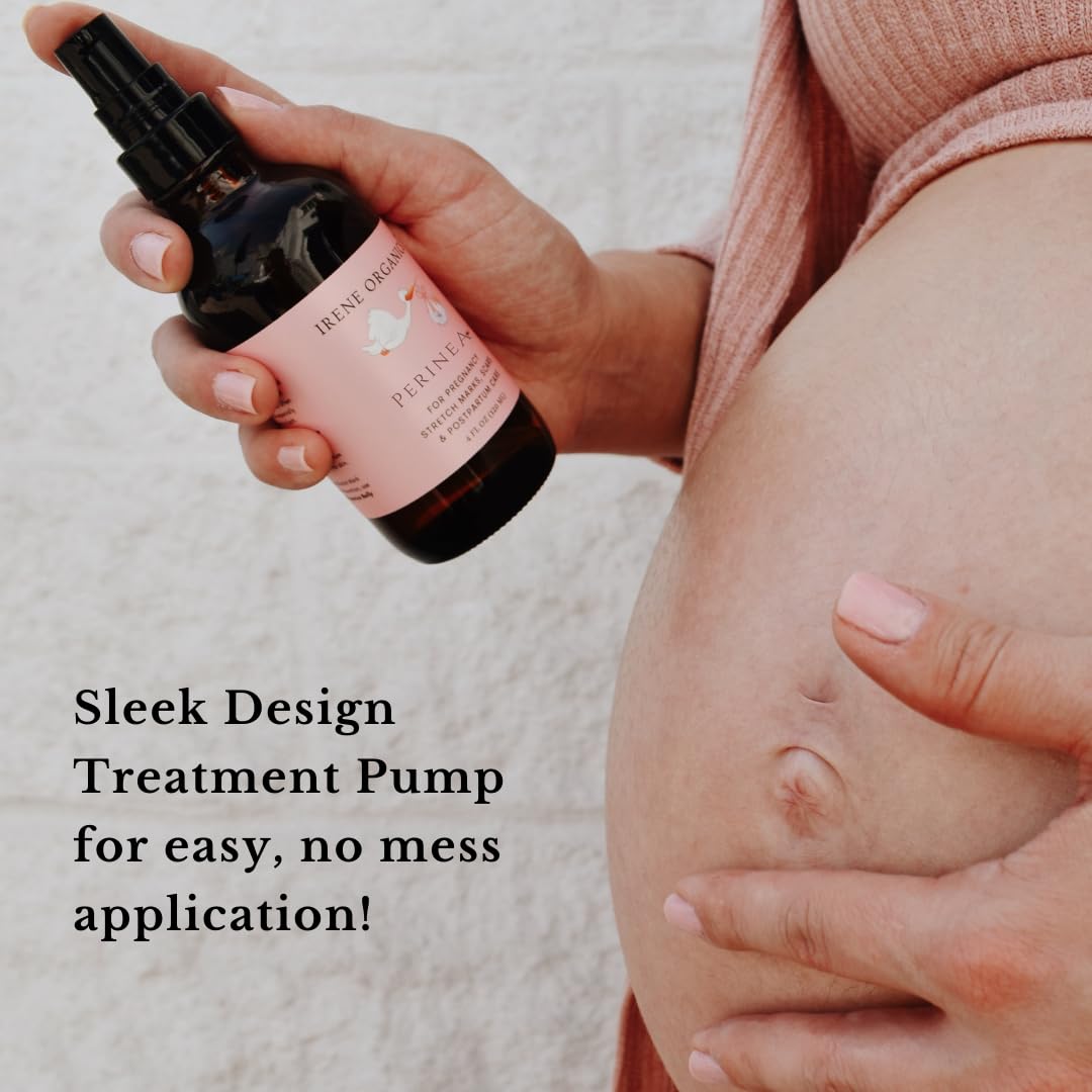Organic Perineal Massage Oil Spray – Irene Organics (Pregnancy & Postpartum)