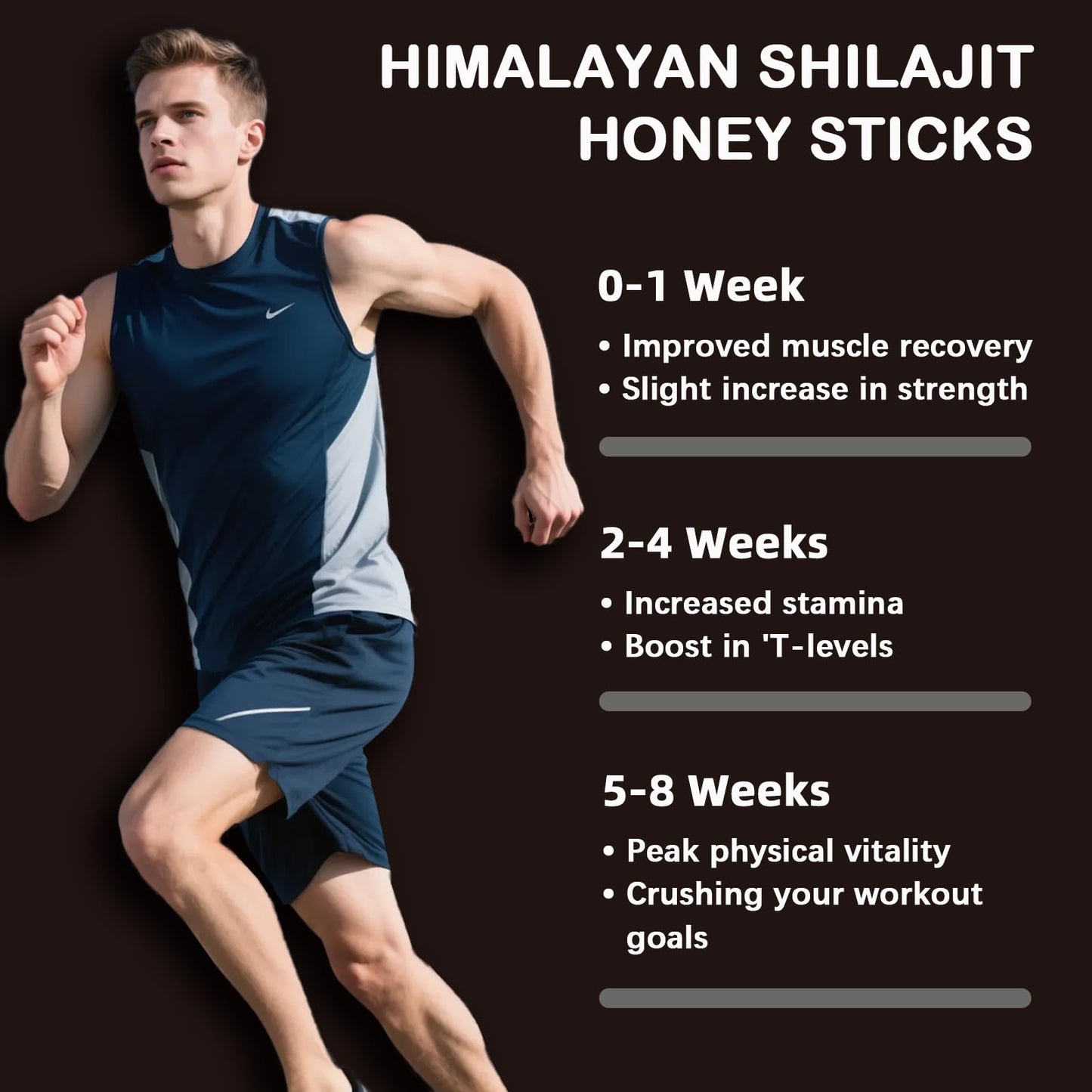 Himalayan Shilajit Honey Sticks – 30 Sticks, 75%+ Fulvic Acid, 85%+ Trace Minerals