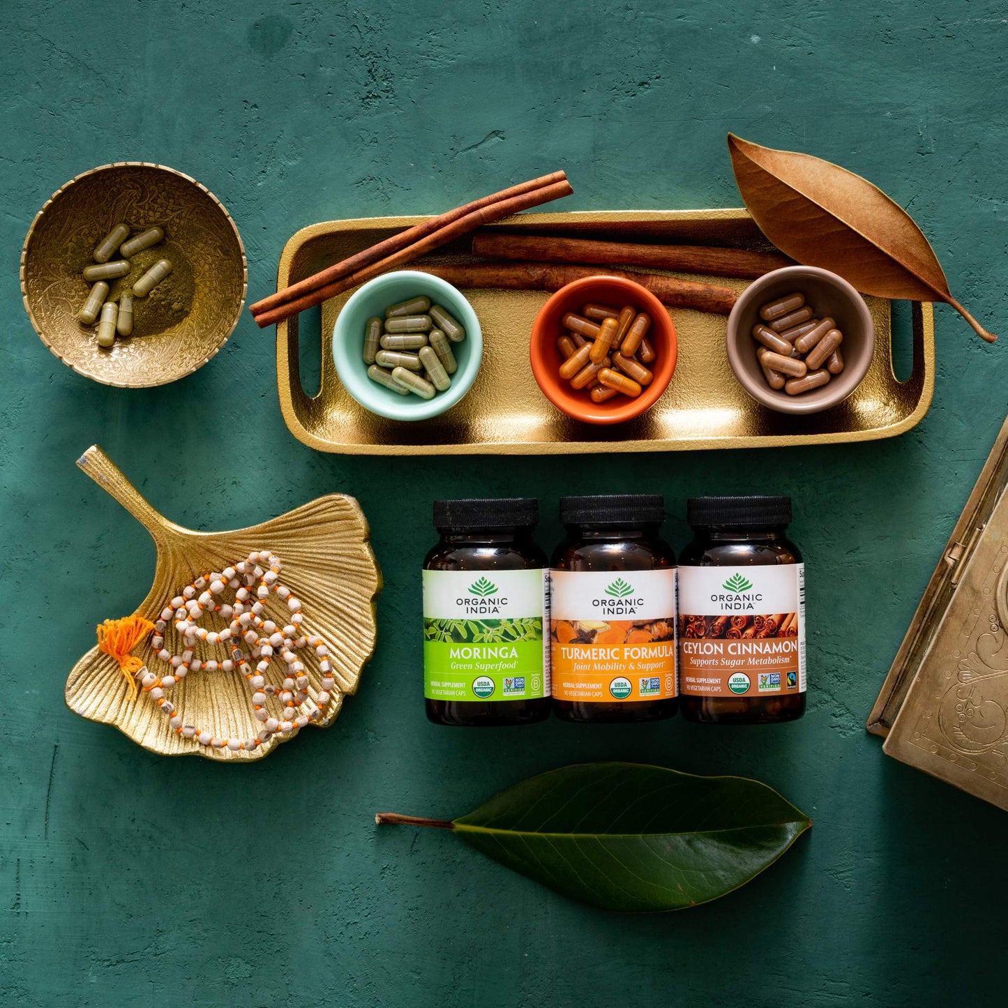 Organic India Ceylon Cinnamon Supplement | Cinnamon Capsules