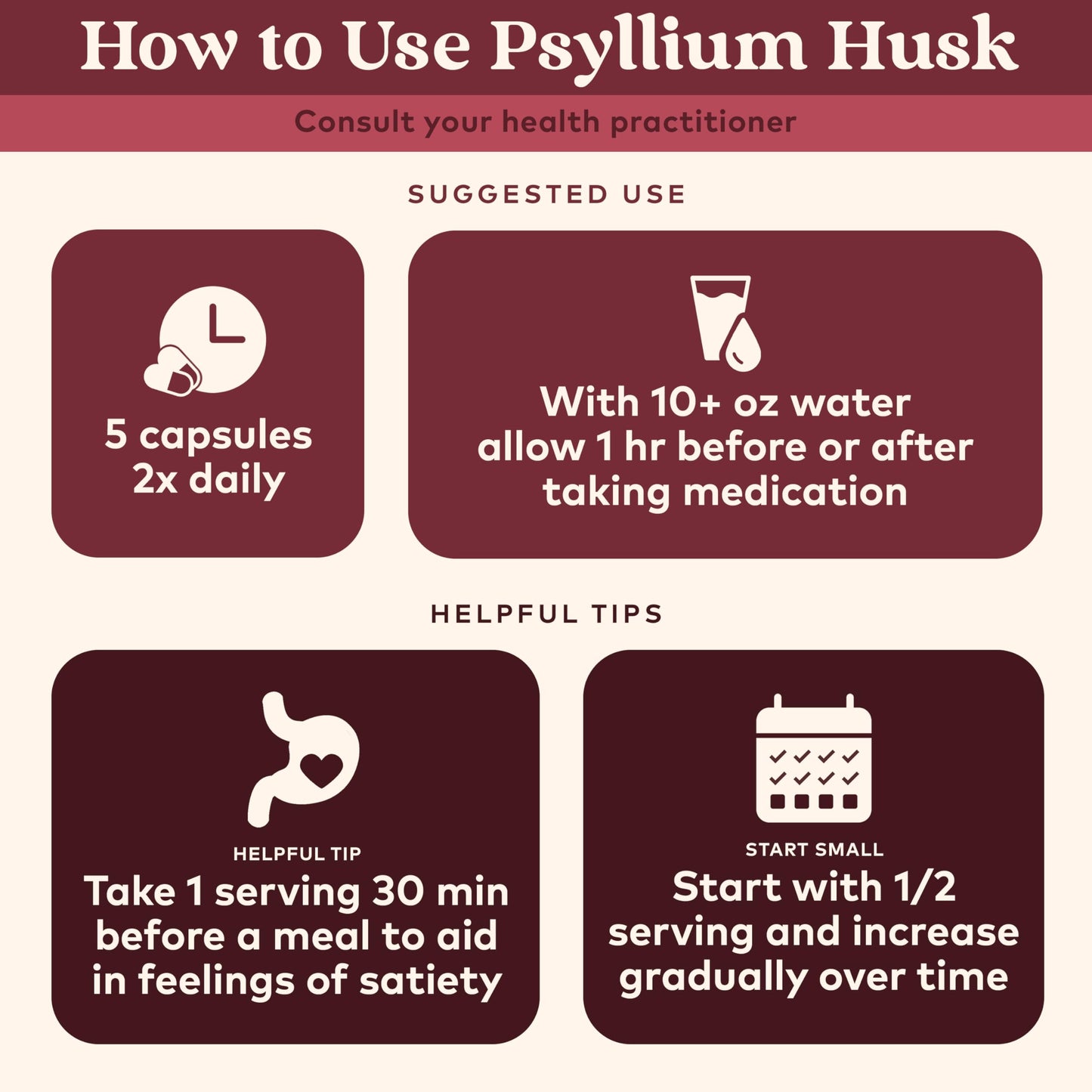 ORGANIC INDIA Psyllium Husk Capsules - Fiber Supplement | Vegan, Gluten-Free, USDA Organic