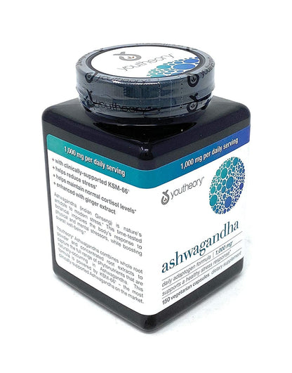 Organic KSM-66 Ashwagandha – 150 Vegetarian Capsules | 1000mg per Daily Serving | Stress Support
