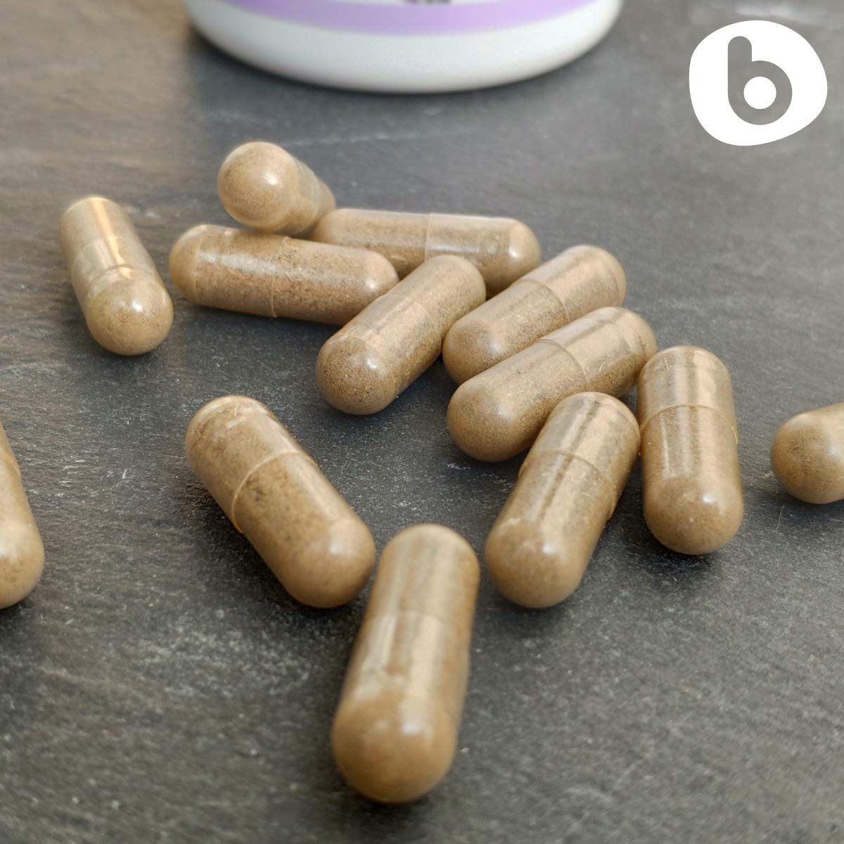 Organic Lavender Capsules - Relaxation & Calm | 90 Vegan Capsules | Non-GMO & Gluten-Free