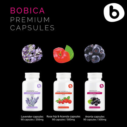 Organic Lavender Capsules - Relaxation & Calm | 90 Vegan Capsules | Non-GMO & Gluten-Free