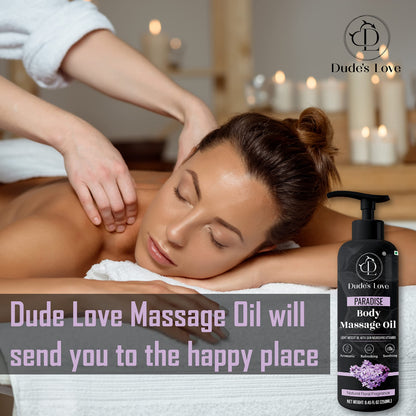 Organic Lavender & Orange Blossom Massage Oil – Calming, Non-Sticky | 8.45 oz