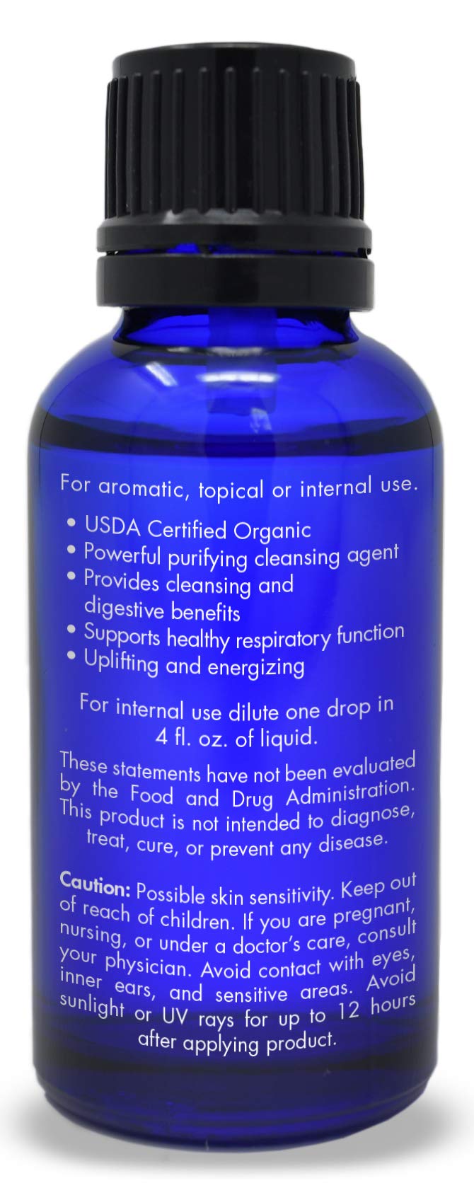 Organic Lemon Essential Oil – 100% Pure, Food Grade, 1 oz | Zongle Therapeutics