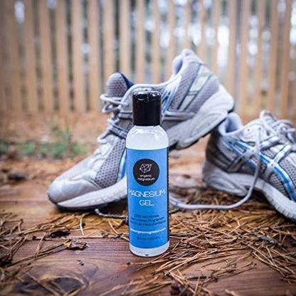 Organic Magnesium Gel - 30% Magnesium Chloride | Zechstein Inside | For Legs, Sports & Sleep (5 fl oz)