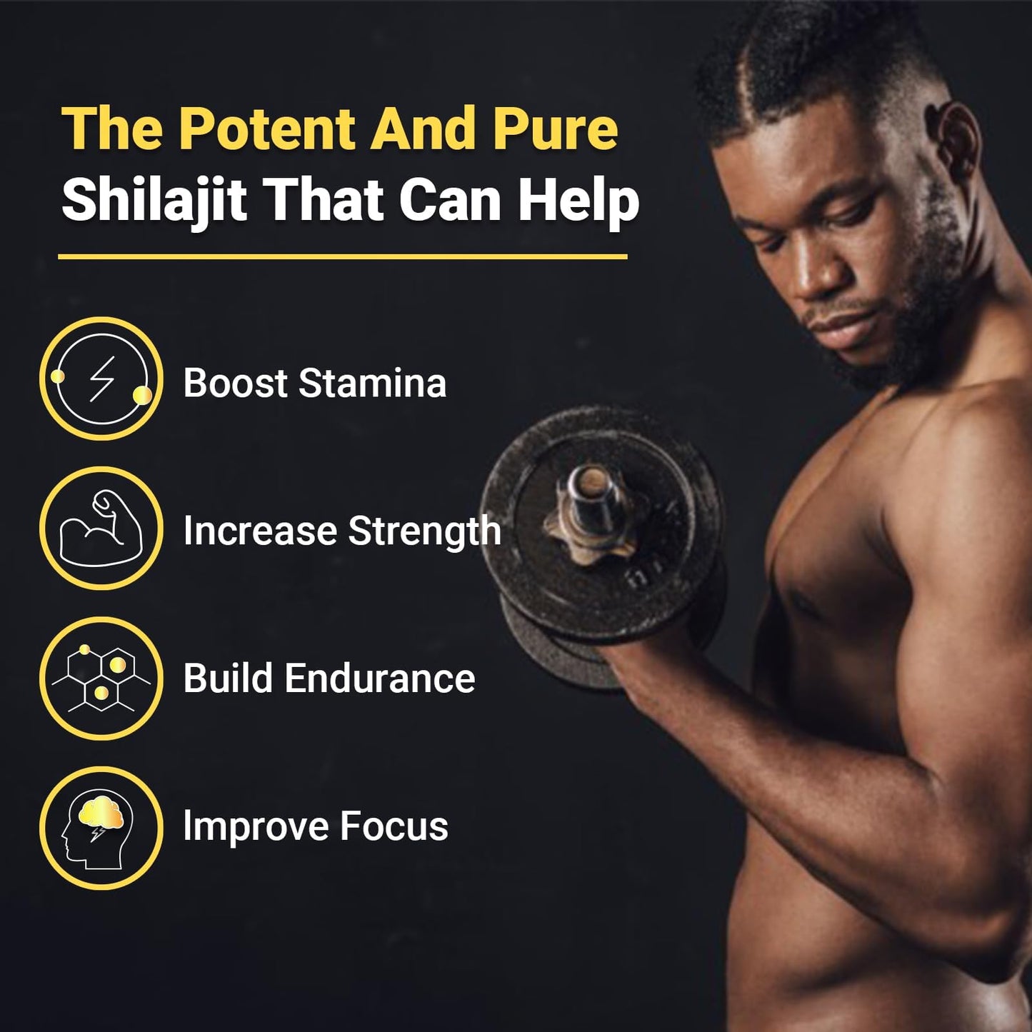 Himalayan Shilajit Gummies with Ashwagandha & Gokshura – Organic & Non-GMO