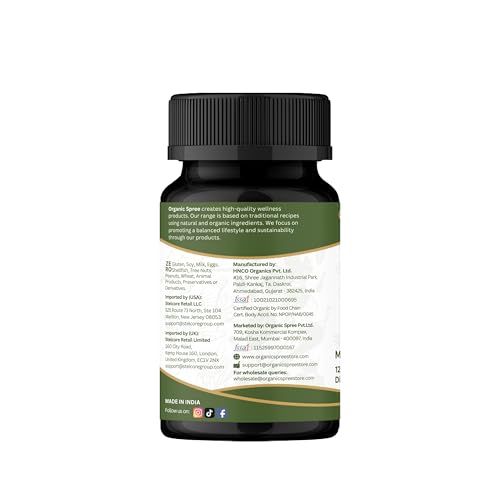 ORGANIC SPREE Alfalfa 120 Tablets | Medicago Sativa (Alfalfa) | USDA Organic Certified | Superfood Supplement with Vitamins and Minerals* | Dietary Supplement 120tab