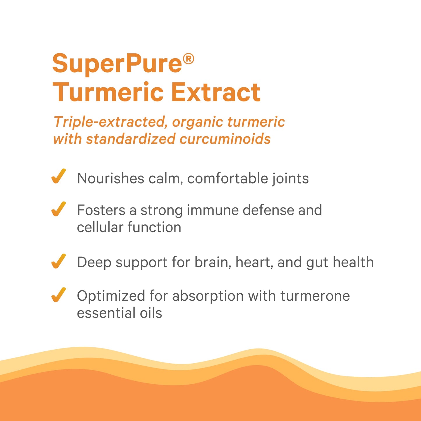 Pure Synergy SuperPure Turmeric Extract | Organic Curcumin 500 mg | 60 Capsules