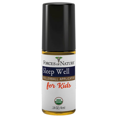 Forces of Nature Sleep Well for Kids – Organic Homeopathic Roll-On (4ml)