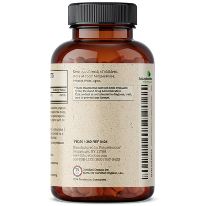 Futurebiotics Vitamin D3 5,000 IU (125 mcg) – USDA Organic, 360 Tablets