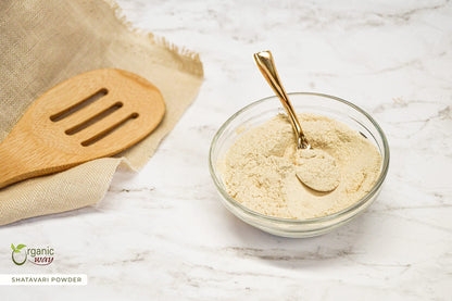 Organic Way Shatavari Powder (Asparagus racemosus) - Kosher & USDA Certified | Vegan, Non-GMO & Gluten Free | 100% Raw from India (4 oz)