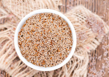 Organic Whole Psyllium Seeds - 8oz, Non-GMO, Vegan, Kosher, Keto