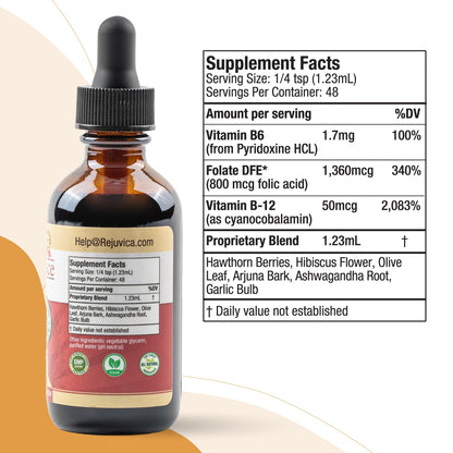 Rejuvica Health CardioVance - Liquid Heart Support Supplement