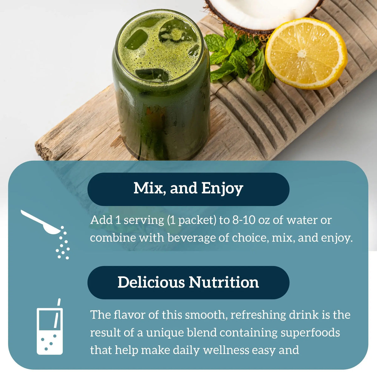 Organifi GO Packs: Green Juice - Organic Travel Greens Powder (30 Packs) BritishVita | Premium UK Vitamins & Wellness Supplements