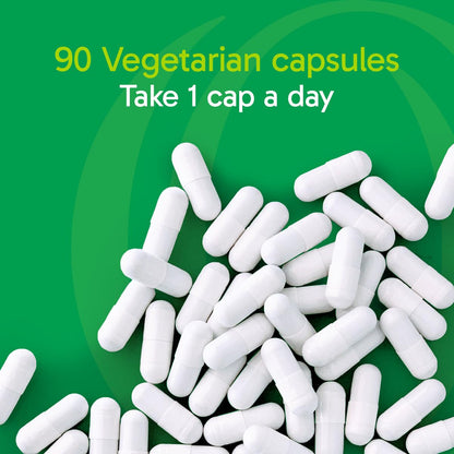 Organika Hyaluronic Acid + Vitamin C (90 Veg Capsules) – Joint Mobility & Skin Hydration