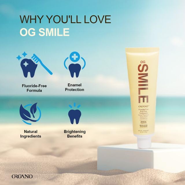 ORGANO OG Smile Natural Toothpaste – Large 100ml