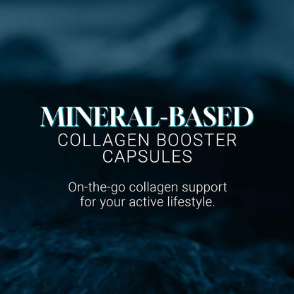 Orgono Living Silica Mineral-Based Collagen Booster Capsules | Supports Collagen, Skin & Joints | 60 Capsules