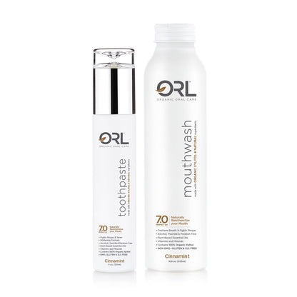 ORL Natural & Organic Mouthwash – Clean, Whiten Teeth, Strengthen Enamel