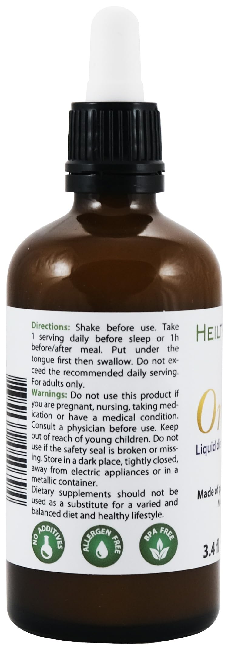 Ormus 3.4 Fl Oz - 100 ml | Concentrated Orme | Atomic Minerals | Heiltropfen®