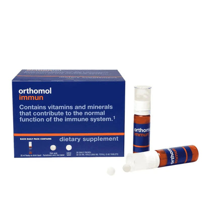 Orthomol Immun: Daily Immune Support with 25 Micronutrients – 30-Day Pack BritishVita | Premium UK Vitamins & Wellness Supplements