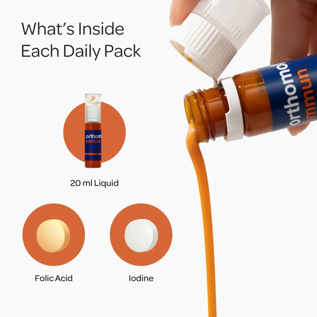 Orthomol Immun: Daily Immune Support with 25 Micronutrients – 30-Day Pack BritishVita | Premium UK Vitamins & Wellness Supplements