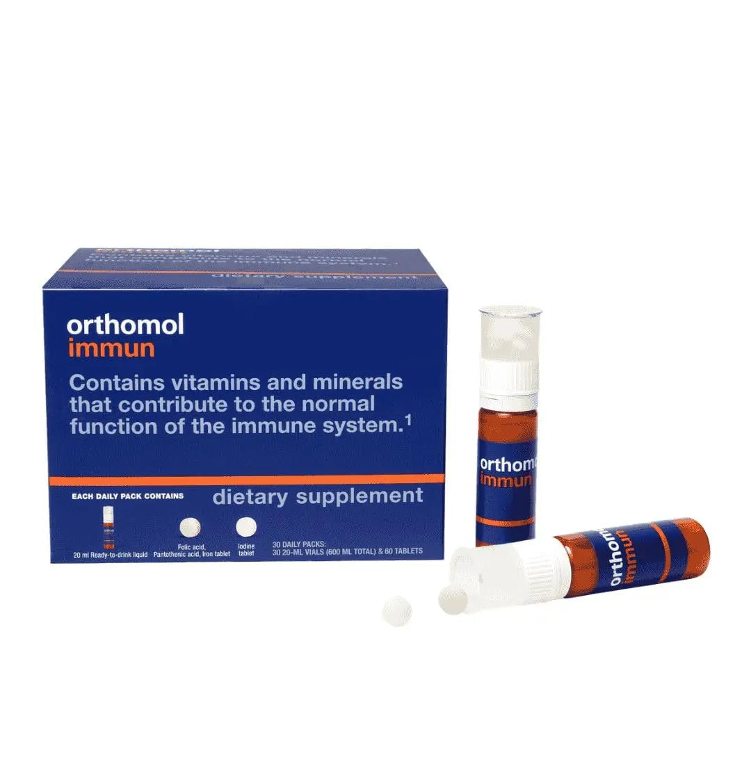 Orthomol Immun: Daily Immune Support with 25 Micronutrients – 30-Day Pack BritishVita | Premium UK Vitamins & Wellness Supplements