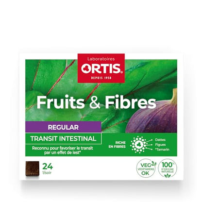 Ortis Fruits & Fibres Regular 24 Cubes - Classic Fruit & Fiber Snack