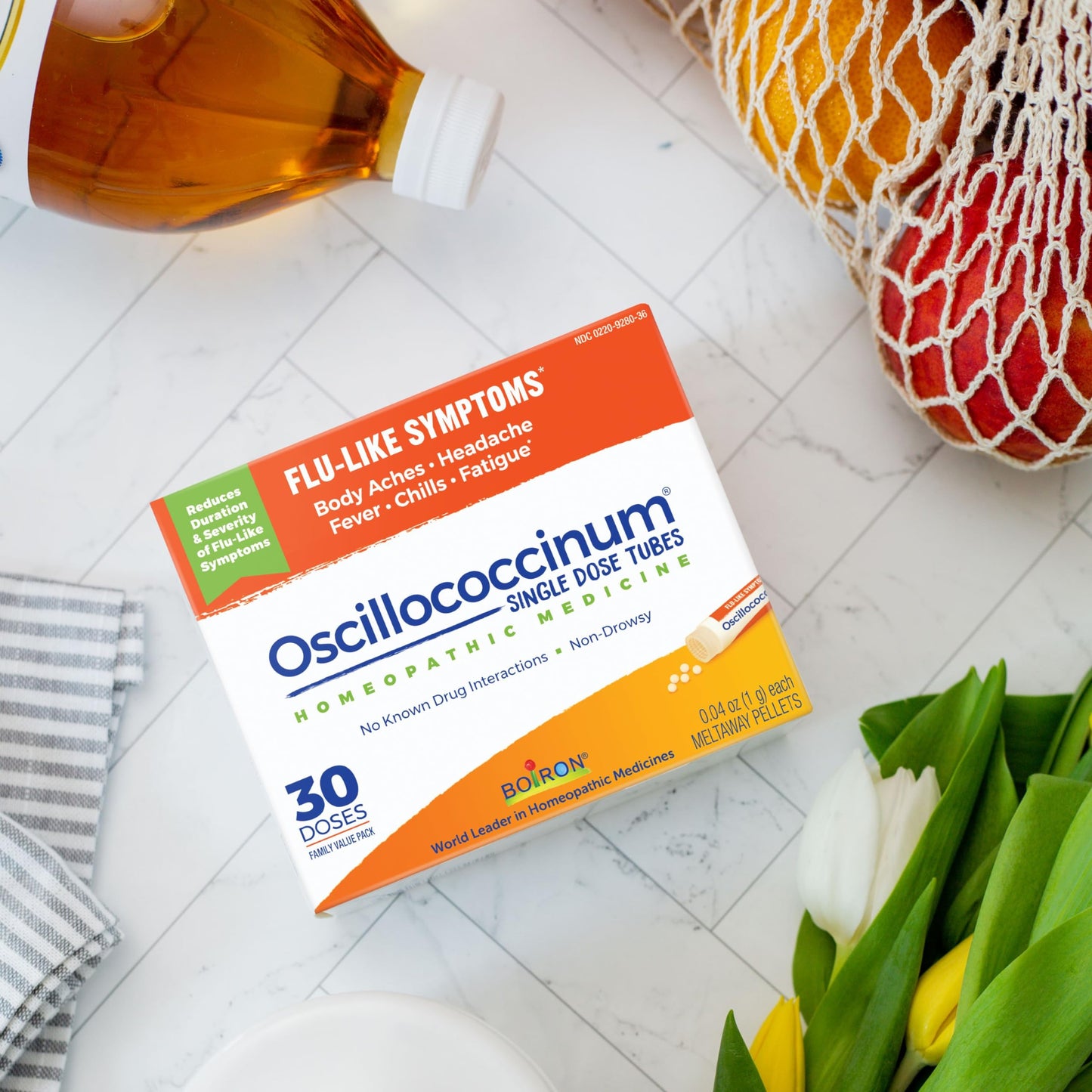 Boiron Oscillococcinum Natural Flu Relief – 30 Doses per Pack (1 Each)