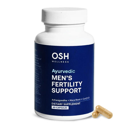 Osh Wellness Men's Fertility Support & Prenatal Vitamins – Ayurvedic Conception & Sperm Health