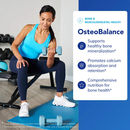 Pure Encapsulations OsteoBalance – Hypoallergenic Calcium Support for Bone Health | 351 Capsules BritishVita | Premium UK Vitamins & Wellness Supplements