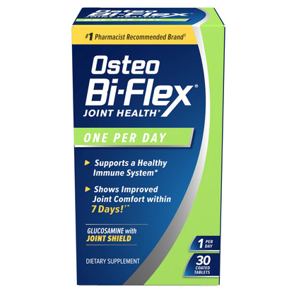 Osteo Bi-Flex One Per Day – Glucosamine Joint Health Supplement with Vitamin D, 30 Coated Tablets