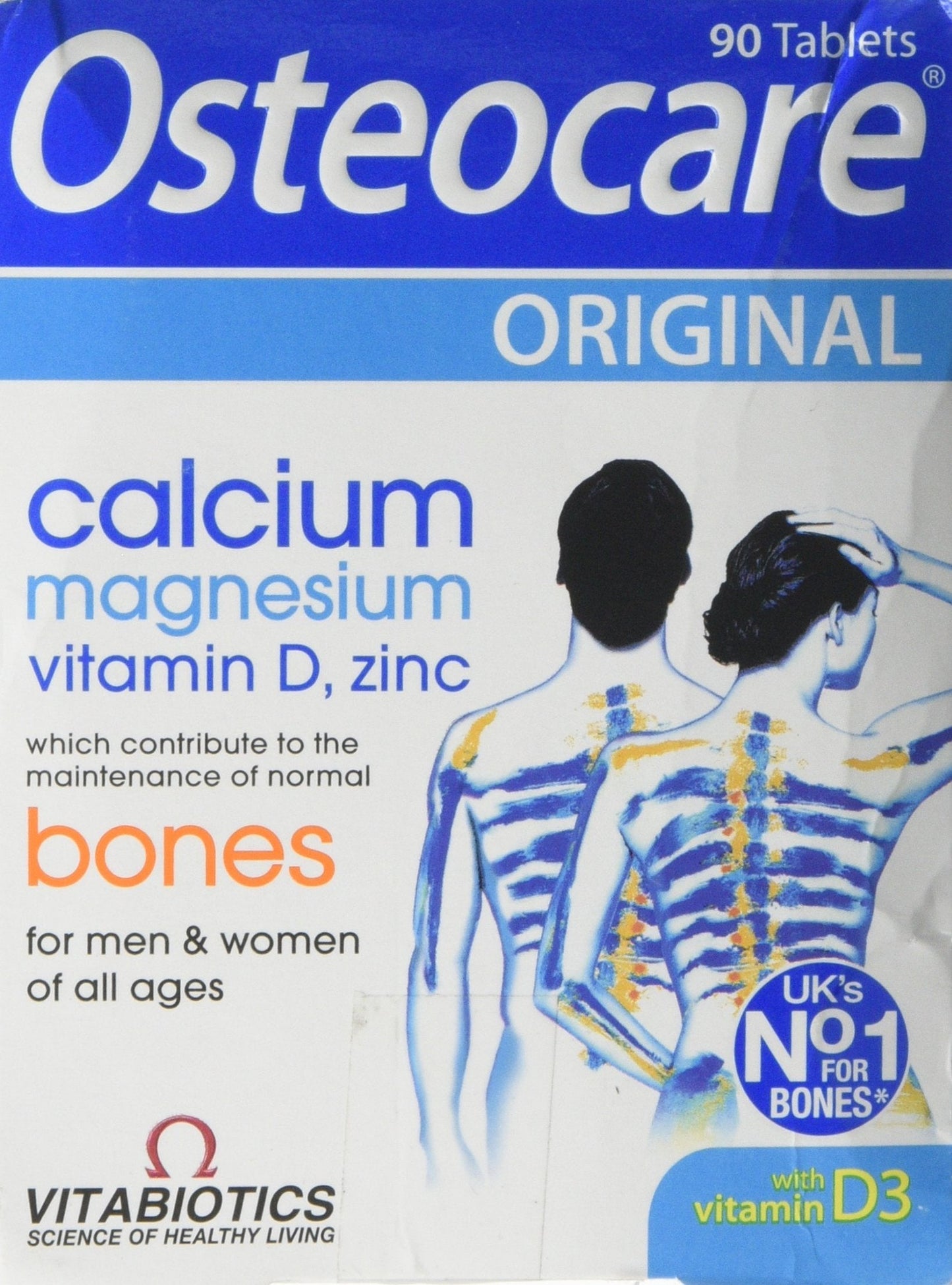Osteocare 90 Tablets – Calcium & Vitamin D3 Supplement