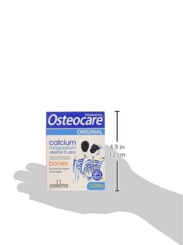 Vitabiotics Osteocare Calcium 800mg with Vitamin D3, Magnesium & Zinc – 90 Tablets | Bone Health & Immunity