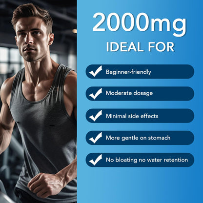 Ourui One Creatine HCL Gummies 2000mg – Fast Absorbing for Strength & Recovery