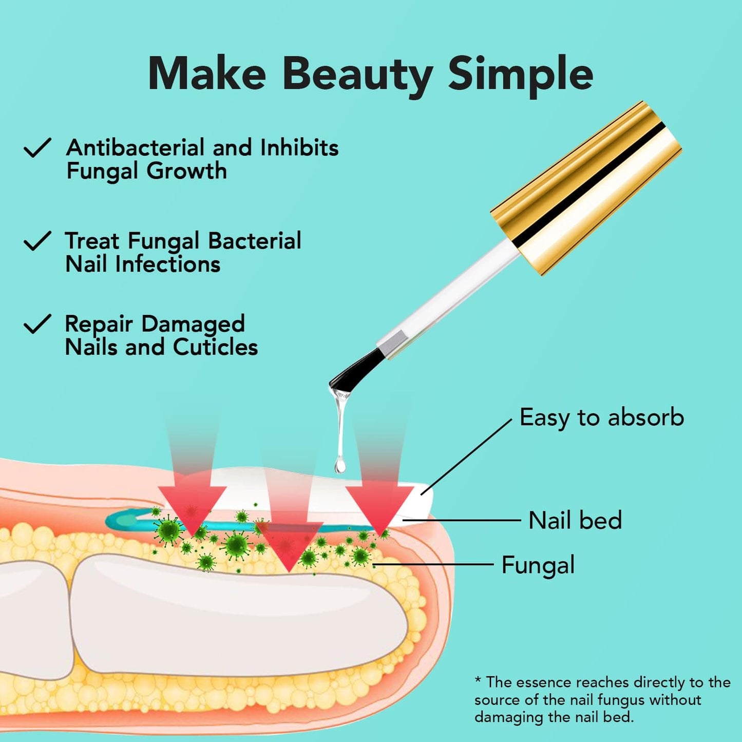 ourui one Toenail Fungus Treatment Extra Strength — 4-Week Nail Repair for Thick, Yellow Nails