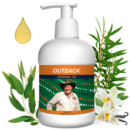 Outback Series Original Oil Pump 300mL (10.14 fl oz) – All-Natural Massage Oil