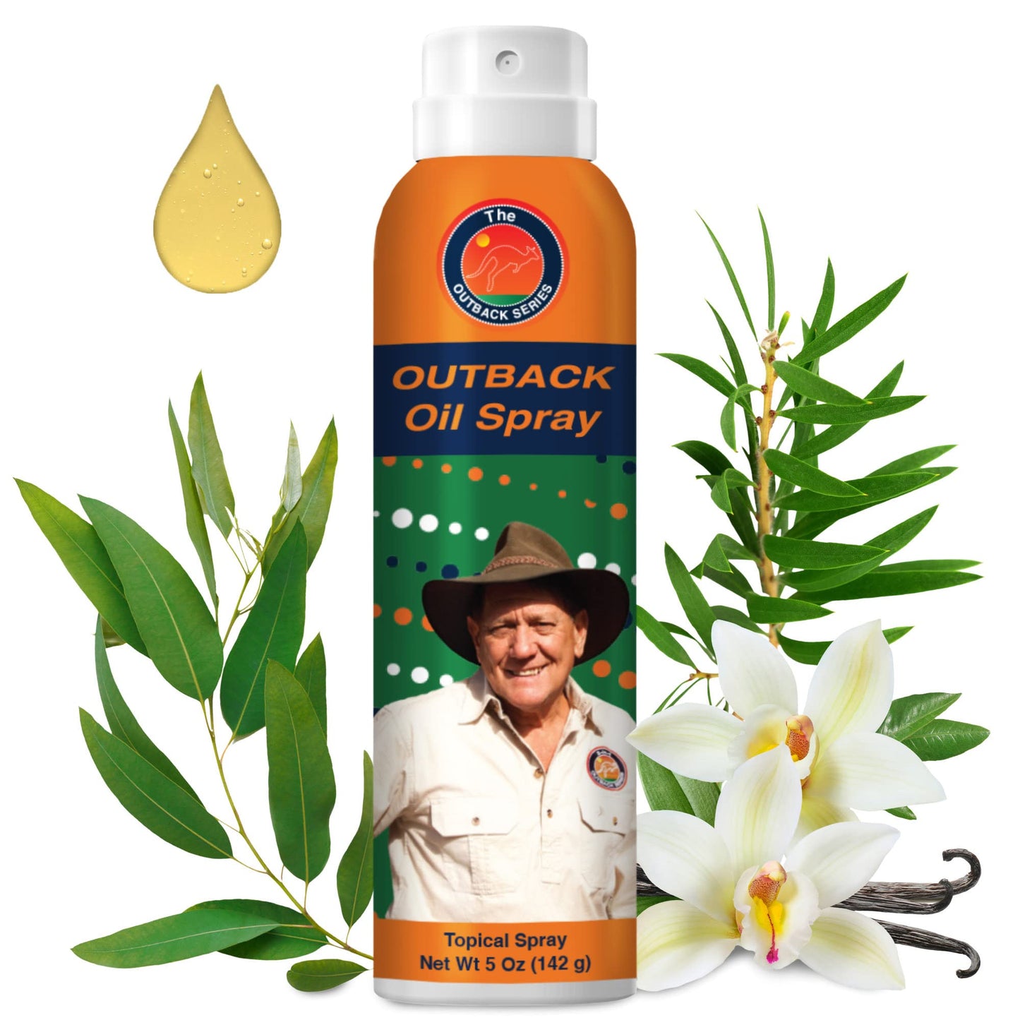 The Outback Series Original Oil Spray - 150mL (5 fl oz) | All-Natural Massage Oil
